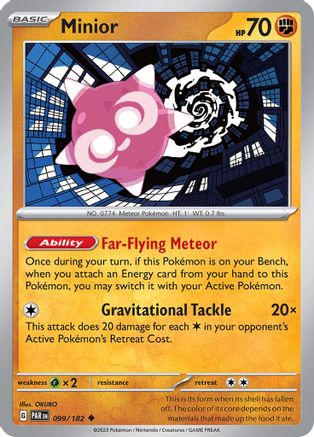 Minior 099/182 - SV04 Paradox Rift - for just $0.05! 