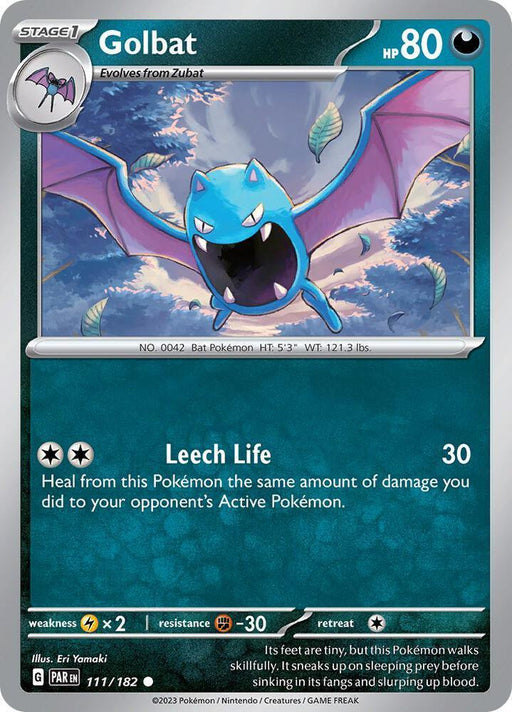 Golbat (111/182) [Scarlet & Violet: Paradox Rift] - for just $0.10! 