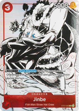 Jinbe (Gift Collection 2023) (ST01-005) - One Piece Promotion Cards Foil - for just $8.93! 