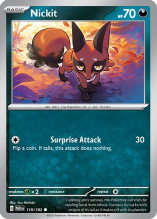 Nickit 119/182 - SV04 Paradox Rift - for just $0.05! 