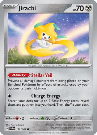 Jirachi 126/182 - SV04 Paradox Rift - for just $0.08! 