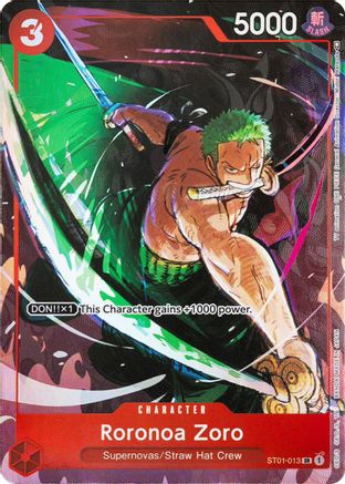 Roronoa Zoro (Gift Collection 2023) (ST01-013) - One Piece Promotion Cards Foil - for just $13.95! 