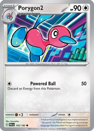 Porygon2 143/182 - SV04 Paradox Rift - for just $0.05! 