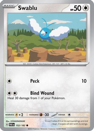 Swablu 152/182 - SV04 Paradox Rift - for just $0.05! 