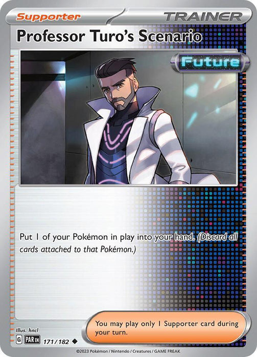 Professor Turo's Scenario (171/182) [Scarlet & Violet: Paradox Rift] - for just $0.10! 