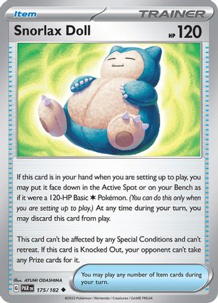 Snorlax Doll 175/182 - SV04 Paradox Rift - for just $0.14! 