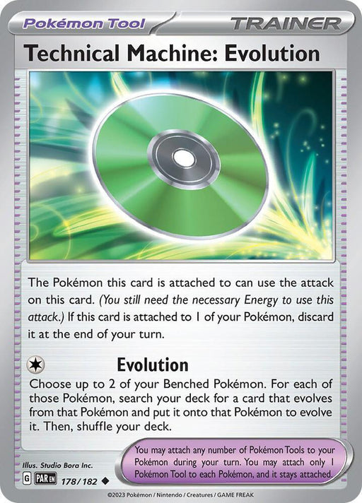 Technical Machine: Evolution (178/182) [Scarlet & Violet: Paradox Rift] - for just $0.15! 