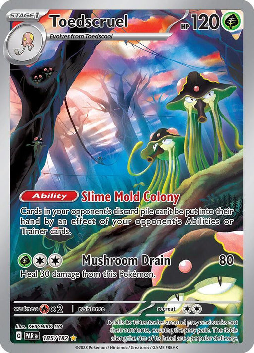 Toedscruel (185/182) [Scarlet & Violet: Paradox Rift] - for just $2.85! 