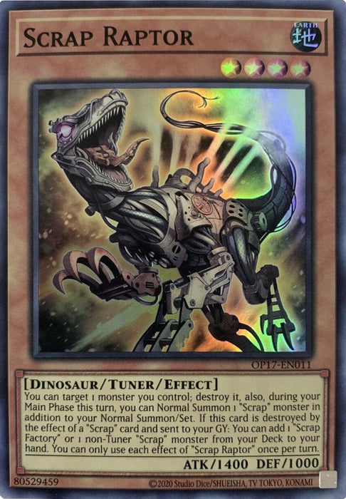 Scrap Raptor [OP17-EN011] Super Rare - for just $0.15! 