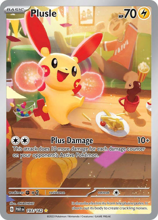 Plusle (193/182) [Scarlet & Violet: Paradox Rift] - for just $18.90! 