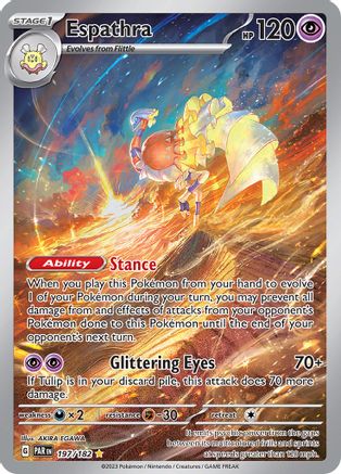 Espathra 197/182 - SV04 Paradox Rift Holofoil - for just $3.89! 