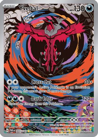 Yveltal 205/182 - SV04 Paradox Rift Holofoil - for just $8.52! 