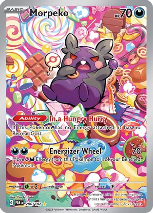 Morpeko 206/182 - SV04 Paradox Rift Holofoil - for just $15! 