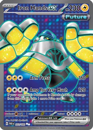 Iron Hands ex 223/182 - SV04 Paradox Rift Holofoil - for just $1.84! 