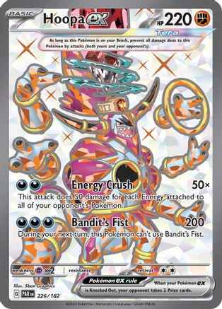 Hoopa ex 226/182 - SV04 Paradox Rift Holofoil - for just $1.25! 