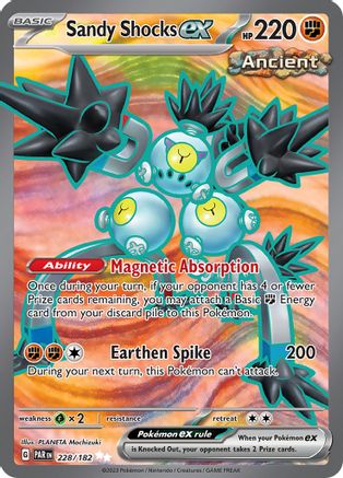 Sandy Shocks ex 228/182 - SV04 Paradox Rift Holofoil - for just $1.10! 
