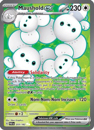Maushold ex 233/182 - SV04 Paradox Rift Holofoil - for just $3! 