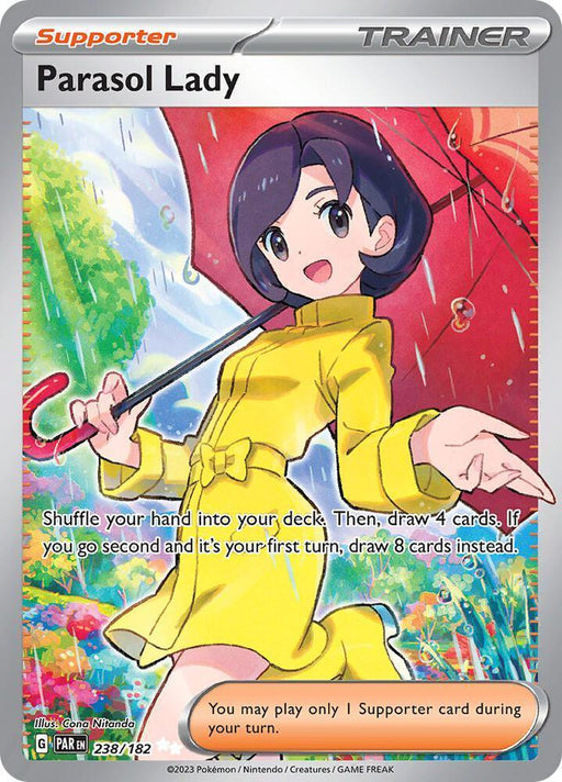 Parasol Lady (238/182) [Scarlet & Violet: Paradox Rift] - for just $1.65! 