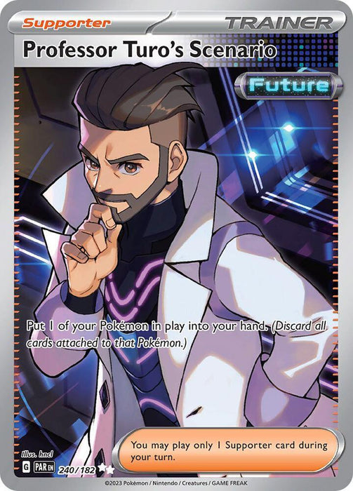 Professor Turo's Scenario (240/182) [Scarlet & Violet: Paradox Rift] - for just $0.85! 