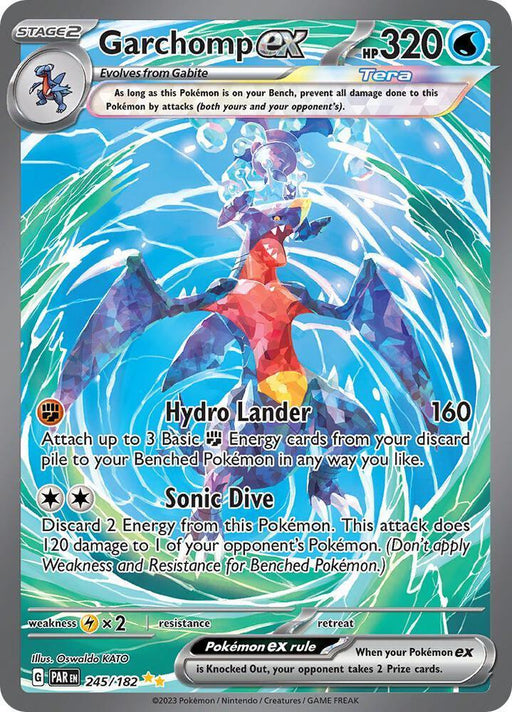 Garchomp ex (245/182) [Scarlet & Violet: Paradox Rift] - for just $15.20! 