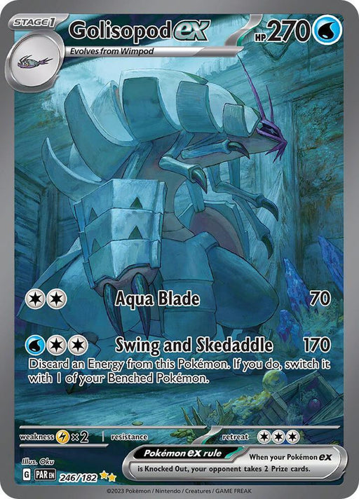 Golisopod ex (246/182) [Scarlet & Violet: Paradox Rift] - for just $12.40! 