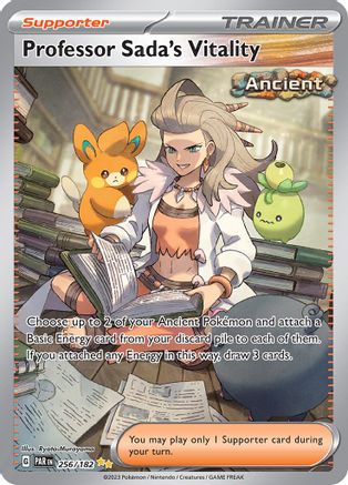 Professor Sada's Vitality 256/182 - SV04 Paradox Rift Holofoil - for just $4.62! 