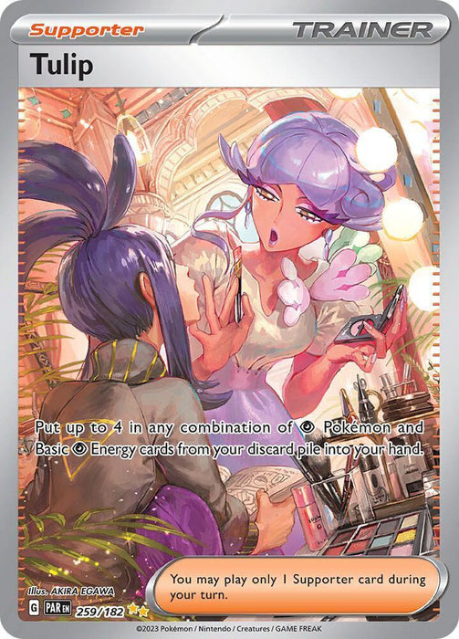 Tulip (259/182) [Scarlet & Violet: Paradox Rift] - for just $3.15! 