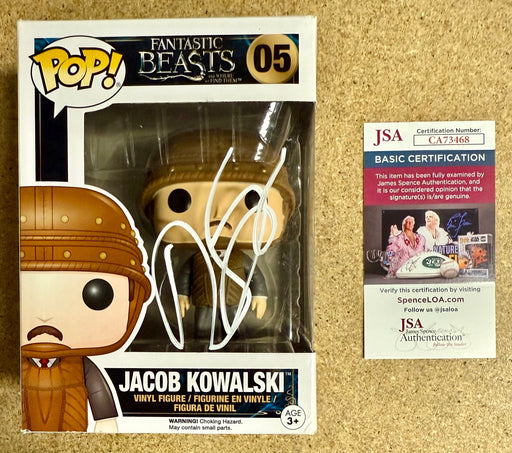 Dan Fogler Signed Fantastic Beasts Jacob Kowalski Funko Pop! #05 With JSA COA - for just $140! 