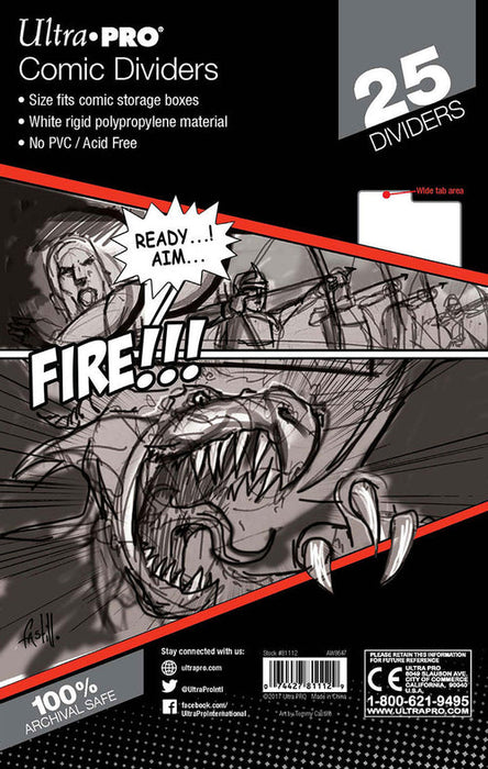 Ultra PRO: Comic Dividers (25ct) - for just $0! 