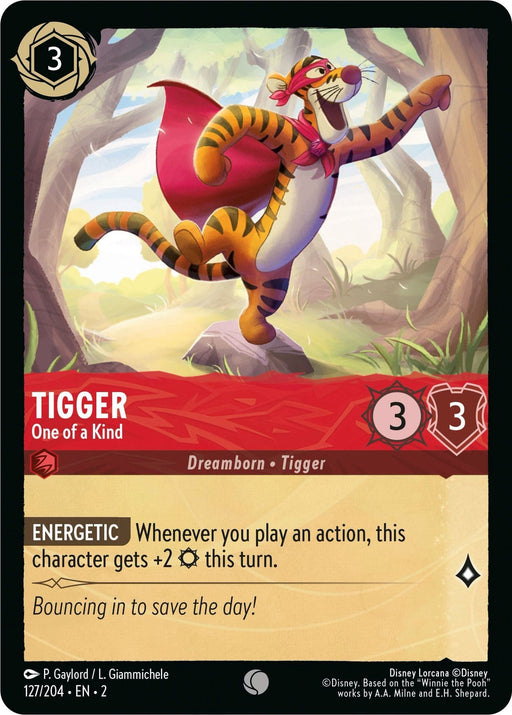 Tigger - One of a Kind (127/204) - Rise of the Floodborn - for just $0.03! 