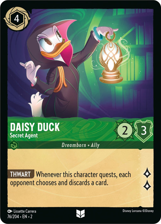 Daisy Duck - Secret Agent (76/204) - Rise of the Floodborn - for just $0.03! 