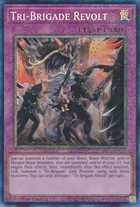 Tri-Brigade Revolt [RA01-EN079] Prismatic Collector's Rare - for just $0.15! 