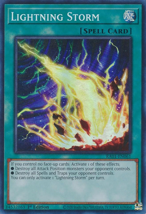 Lightning Storm [RA01-EN061] Super Rare - for just $0.40! 