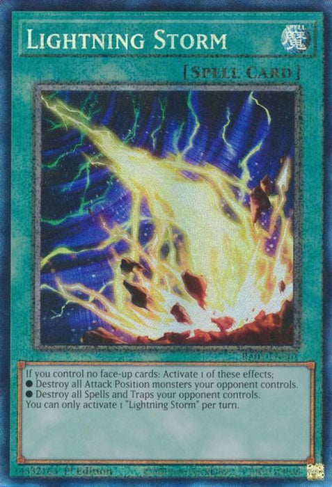 Lightning Storm [RA01-EN061] Prismatic Collector's Rare - for just $1.80! 
