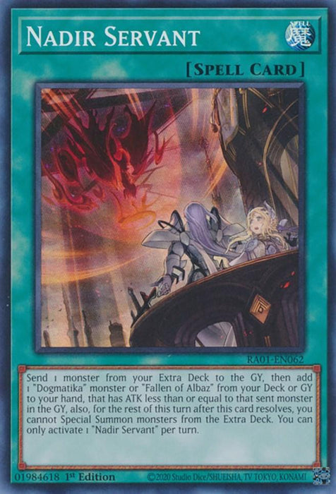 Nadir Servant [RA01-EN062] Super Rare - for just $0.15! 