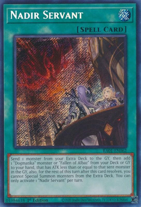 Nadir Servant [RA01-EN062] Secret Rare - for just $1.20! 