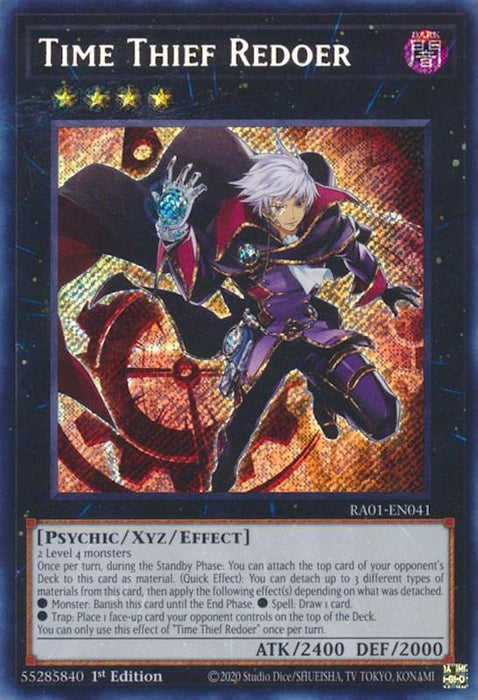 Time Thief Redoer [RA01-EN041] Secret Rare - for just $0.15! 
