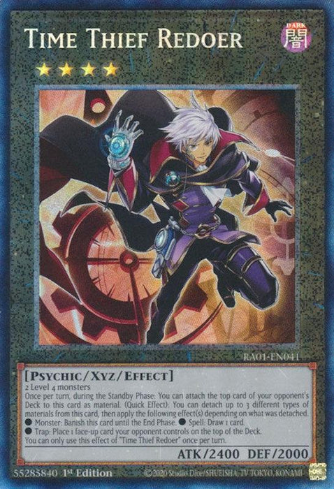 Time Thief Redoer [RA01-EN041] Prismatic Collector's Rare - for just $0.20! 