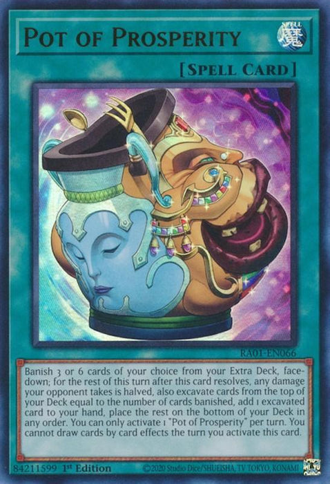 Pot of Prosperity [RA01-EN066] Ultra Rare - for just $0.30! 
