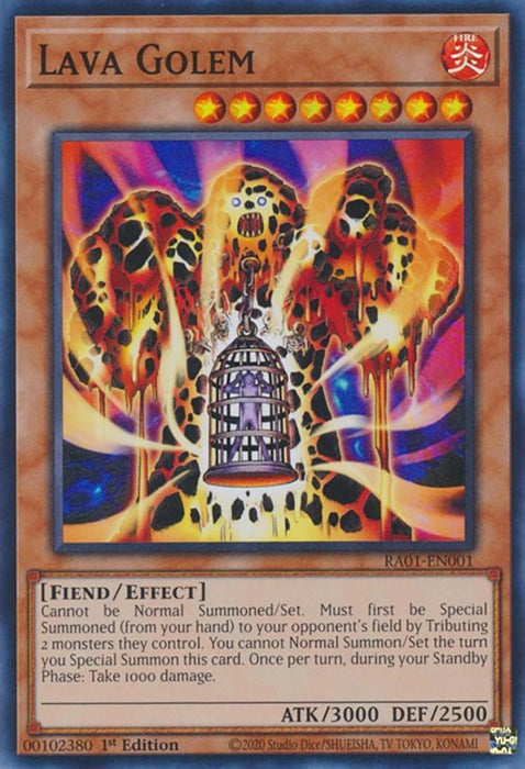 Lava Golem [RA01-EN001] Super Rare - for just $0.35! 