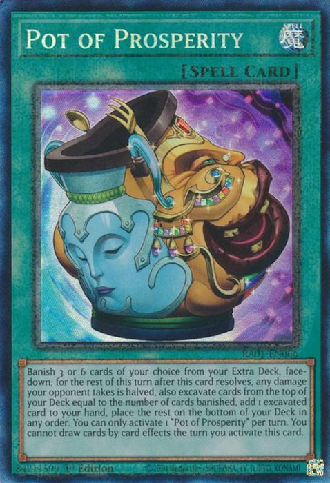 Pot of Prosperity [RA01-EN066] Prismatic Collector's Rare - for just $0.50! 