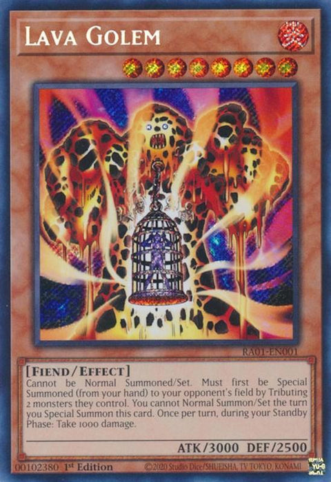 Lava Golem [RA01-EN001] Secret Rare - for just $1.20! 