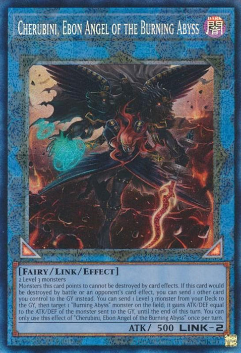 Cherubini, Ebon Angel of the Burning Abyss [RA01-EN042] Prismatic Collector's Rare - for just $0.25! 