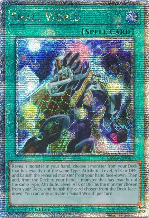 Small World [RA01-EN067] Quarter Century Secret Rare - for just $2.55! 