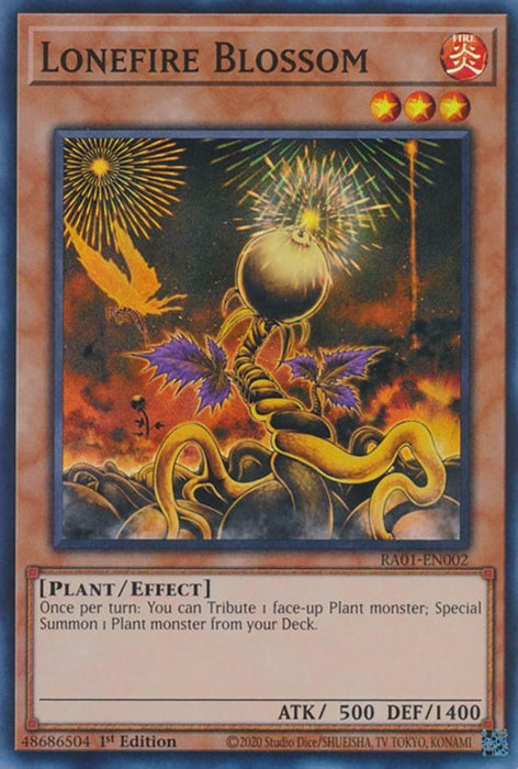 Lonefire Blossom [RA01-EN002] Super Rare - for just $0.10! 