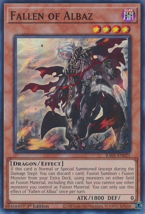 Fallen of Albaz [RA01-EN021] Super Rare - for just $0.10! 