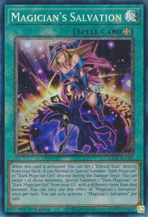 Magician's Salvation [RA01-EN068] Prismatic Collector's Rare - for just $0.40! 