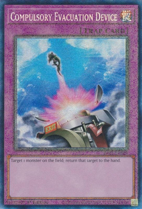 Compulsory Evacuation Device [RA01-EN069] Prismatic Collector's Rare - for just $0.30! 