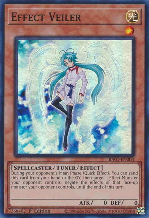 Effect Veiler [RA01-EN003] Super Rare - for just $0.50! 