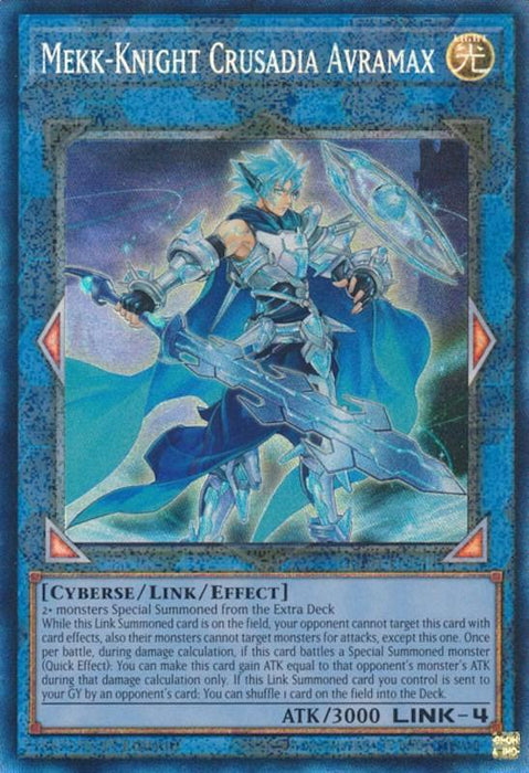 Mekk-Knight Crusadia Avramax [RA01-EN044] Prismatic Collector's Rare - for just $0.20! 